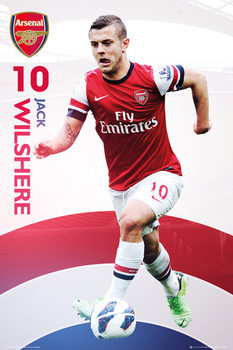 Poster Arsenal FC - Wilshere 13/14