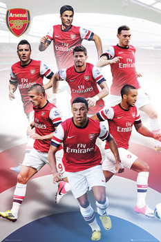 Poster Arsenal - players 12/13