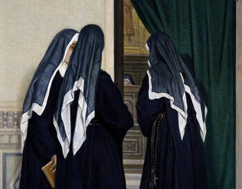 Poster At the chorus, 1866