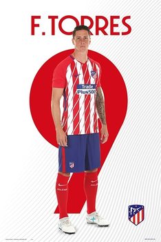 Atletico De Madrid 2017/2018 -  F. Torres Poster