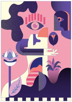 Canvas Print Awakening, 2018,