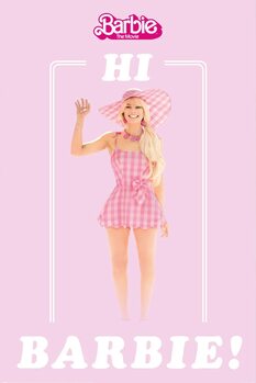 Poster Barbie Movie - Hi Barbie
