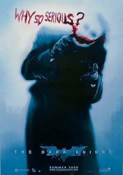 Poster BATMAN: The Dark Knight - Joker Why So Serious? (Heath Ledger)
