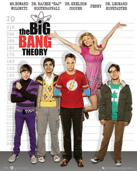 BIG BANG THEORY - line up Poster