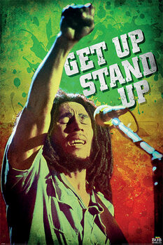 Poster Bob Marley - Get Up Stand Up