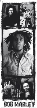 Poster Bob Marley - photo collage