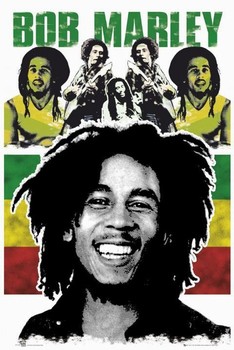 Poster Bob Marley - rasta