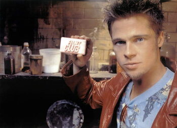 Poster Brad Pitt - Fight Club no. 2