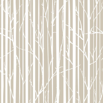 Poster Branches of trees intertwine. Seamless pattern