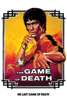 Poster Bruce Lee - game of death/white