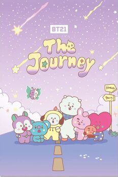 Poster BT21 - The Journey