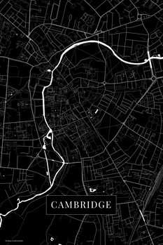 Poster Cambridge black