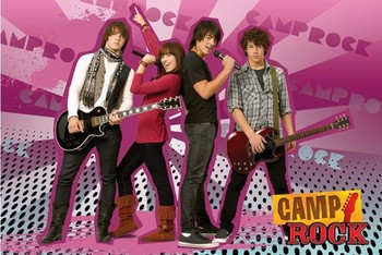 Плакат CAMP ROCK - group