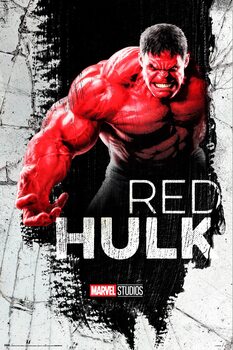 Плакат Captain America: Brave New World - Red Hulk