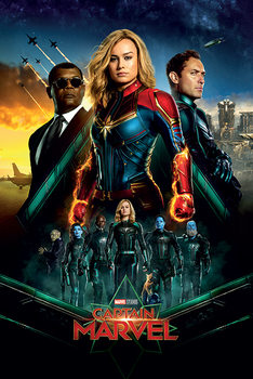 Poster Captain Marvel - Epic