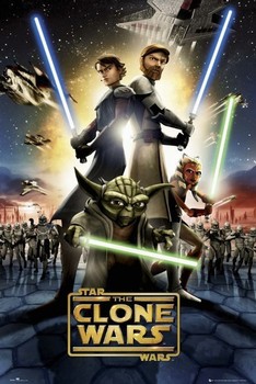 CLONE WARS - one sheet Poster