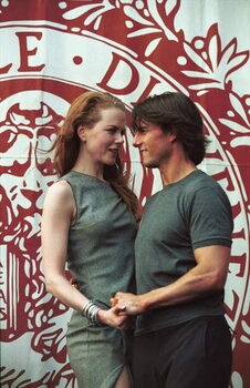 Плакат Comedians Nicole Kidman and Tom Cruise in Venice in 1999
