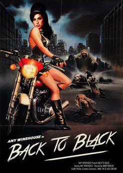 Impressão de arte David Redon - Back to black