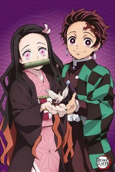 Poster Demon Slayer - Tanjiro & Nezuko