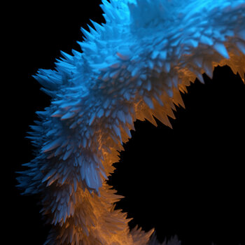 Poster Displaced Organic Structure, c.2015-2025