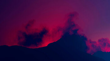 Poster Dramatic Fog Landscape, c.2015-2025