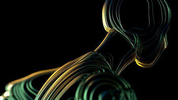 Poster Dramatic Metal Sliver Figure,  c.2015-2025