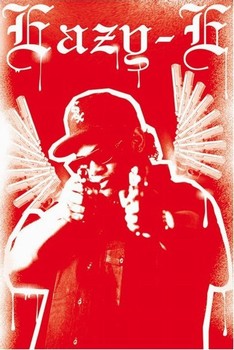 Poster Eazy E - gun wings