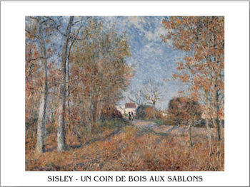Edge of the Forest in Sablons Art Print