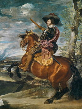 Poster Equestrian Portrait of Don Gaspar de Guzman (1587-1645) Count-Duke of Olivares,  c.1636