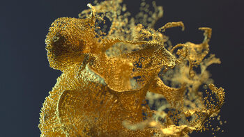 Poster Figurative Particle Growth,  c.2015-2025