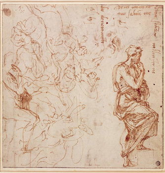 Quadro em tela Figure Studies for a Woman