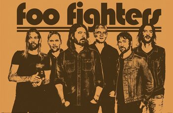 Poster Foo Fighters - Group