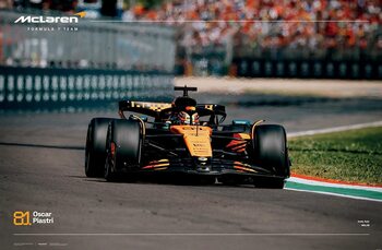 Poster Formula 1 - Oscar Piastri - Imola