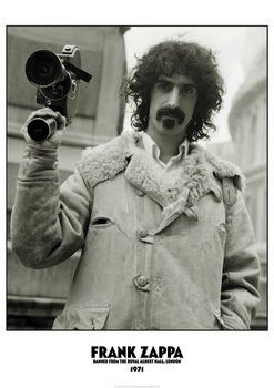 Poster Frank Zappa - Banned Albert Hall 1971