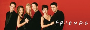 Poster FRIENDS - red