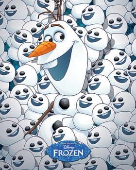 Frozen Fever - Olaf & baby Olafs Poster