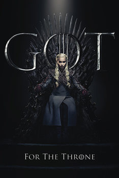 Poster Game Of Thrones - Daenerys For The Throne