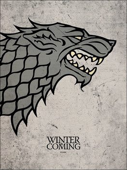 Game of Thrones - Stark Art Print