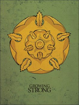 Game of Thrones - Tyrell Art Print