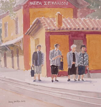 Poster Getting Down at Megaspilaion, 2002