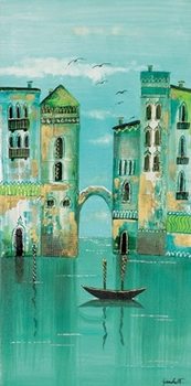 Green Venice Art Print
