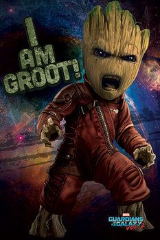 Guardians of the Galaxy Vol. 2 - Angry Groot Poster
