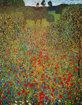 Gustav Klimt - Il Prato Art Print