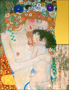 Gustav Klimt - Le Tre Eta Della Vita Art Print