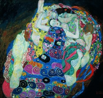 Gustav Klimt - Le Vergini Art Print