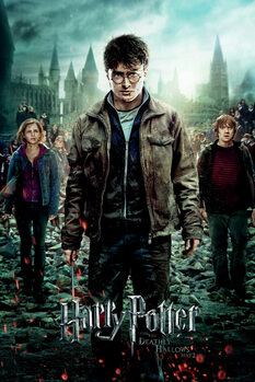 Poster XXL Harry Potter and the Deadly Hallows - trio
