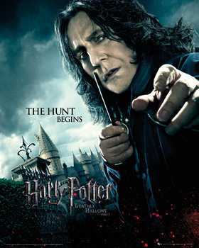 Harry Potter and the Deathly Hallows Part 1 - Severus Snape Art Print