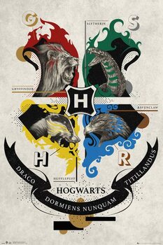 Poster Harry Potter - Animal Crest