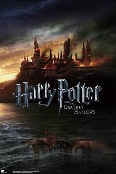 Poster Harry Potter - Burning Hogwarts