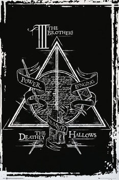 Harry Potter - Deathly Hallows Graphic Poster